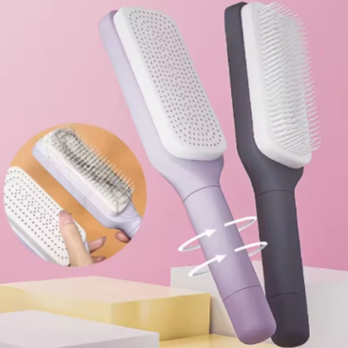 Cepillo autolimpiante cómodo y práctico