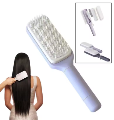 Cepillo autolimpiante cómodo y práctico